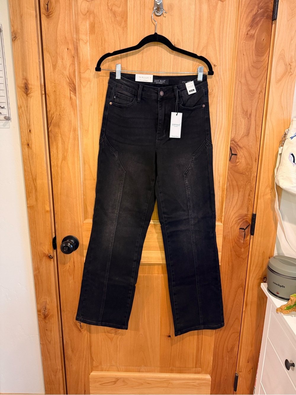 Judy Blue Black Straight Leg Jeans